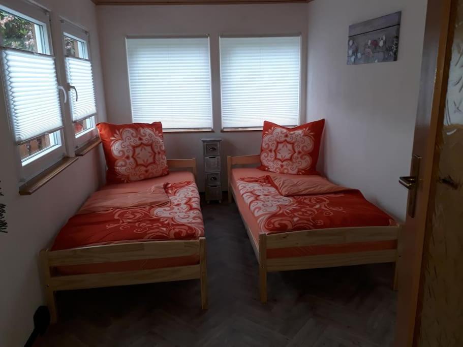 Bungalow Bluehende Oase 세브니츠 외부 사진